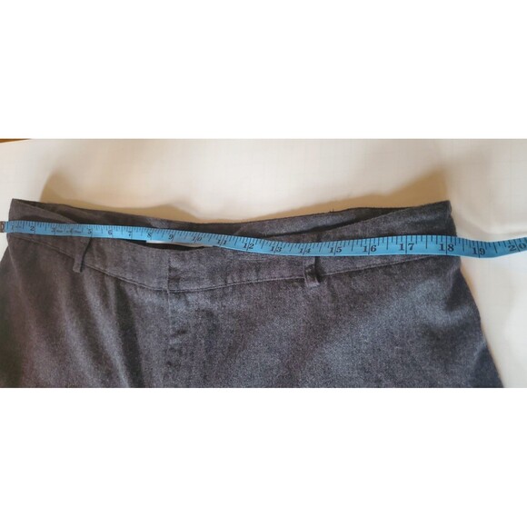 Tommy Hilfiger Pants Womens 16 Gray Dress Slack 98% Wool High Rise Work VTG Y2K - Picture 5 of 12